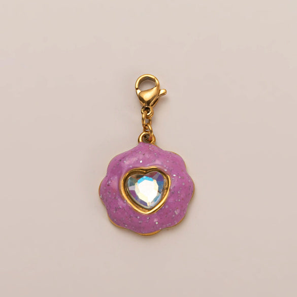 Wholesale Pendant Luggage Chain Stainless Steel Geometric Heart Electroplated 18K Gold Color Retention