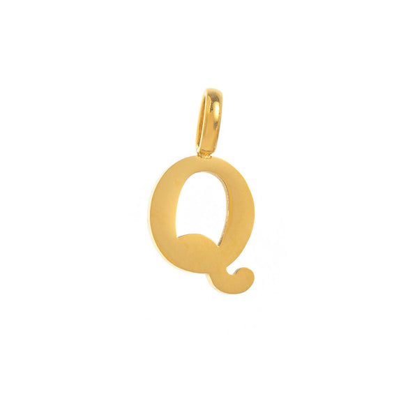 Wholesale Pendant Minimalist Stainless Steel English Letter Furnace Vacuum Plated