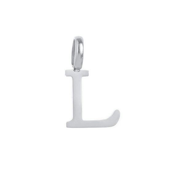 Wholesale Pendant Minimalist Stainless Steel English Letter Furnace Vacuum Plated