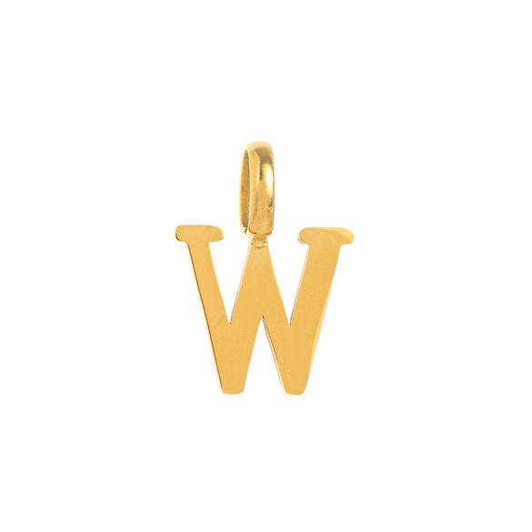 Wholesale Pendant Minimalist Stainless Steel English Letter Furnace Vacuum Plated