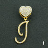 Wholesale Pendant Necklace Alloy Hiphop Style With Letter Pattern And Diamond Decoration Cuban Chain Accessories