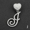 Wholesale Pendant Necklace Alloy Hiphop Style With Letter Pattern And Diamond Decoration Cuban Chain Accessories