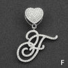 Wholesale Pendant Necklace Alloy Hiphop Style With Letter Pattern And Diamond Decoration Cuban Chain Accessories