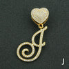 Wholesale Pendant Necklace Alloy Hiphop Style With Letter Pattern And Diamond Decoration Cuban Chain Accessories