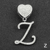 Wholesale Pendant Necklace Alloy Hiphop Style With Letter Pattern And Diamond Decoration Cuban Chain Accessories