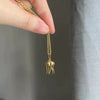 Wholesale Pendant Necklace Animal Zodiac Style Copper Inlaid Zircon Natural Pearl Baroque Octopus Jellyfish