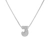 Wholesale Pendant Necklace Brass Copper With Letters Numbers Text Pattern Electroplated