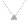 Wholesale Pendant Necklace Brass Copper With Letters Numbers Text Pattern Electroplated