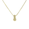 Wholesale Pendant Necklace Brass Copper With Letters Numbers Text Pattern Electroplated