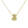 Wholesale Pendant Necklace Brass Copper With Letters Numbers Text Pattern Electroplated