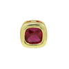 Wholesale Pendant Necklace Colorful Geometric Square Birthstone Zircon Copper Brass Electroplating For Women