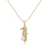 Wholesale Pendant Necklace Copper Animal Zodiac Dripping Oil Style Snake Bone Chain