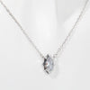 Wholesale Pendant Necklace Copper Artificial Crystal Geometric Oval Round Light Luxury Style Furnace Vacuum Plating O Shaped Chain For Women