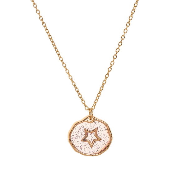 Wholesale Pendant Necklace Copper Geometric Heart Shape Printed Electroplating For Women