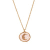 Wholesale Pendant Necklace Copper Geometric Heart Shape Printed Simple Style Electroplating