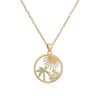 Wholesale Pendant Necklace Copper Geometric Turtle Crab Simple Stylish Women's