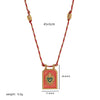 Wholesale Pendant Necklace Copper Gold Plated Artistic Retro Animals Zodiac Signs Women's
