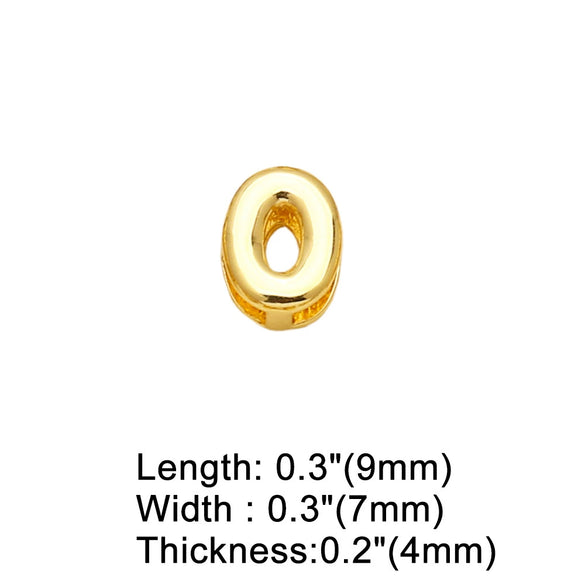 Wholesale Pendant Necklace Copper Gold Plated English Letter Simple Style