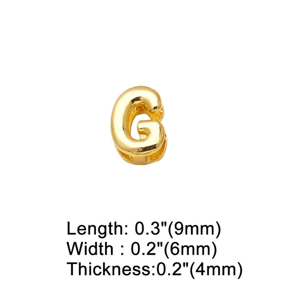 Wholesale Pendant Necklace Copper Gold Plated English Letter Simple Style