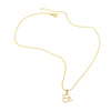 Wholesale Pendant Necklace Copper Gold Plated Heart Shape Minimalist Style