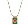 Wholesale Pendant Necklace Copper Gold Plated Love Joker Tarot Minimalist Geometric Heart Shape