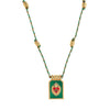 Wholesale Pendant Necklace Copper Gold Plated Love Joker Tarot Minimalist Geometric Heart Shape