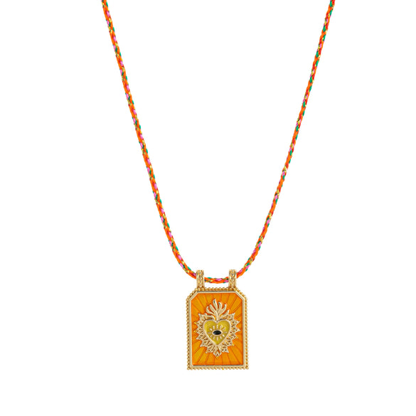 Wholesale Pendant Necklace Copper Gold Plated Love Joker Tarot Minimalist Geometric Heart Shape