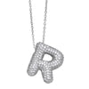 Wholesale Pendant Necklace Copper Goldplated Letter Hip Hop Ochain