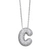 Wholesale Pendant Necklace Copper Goldplated Letter Hip Hop Ochain