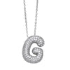 Wholesale Pendant Necklace Copper Goldplated Letter Hip Hop Ochain
