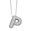 Wholesale Pendant Necklace Copper Goldplated Letter Hip Hop Ochain