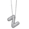 Wholesale Pendant Necklace Copper Goldplated Letter Hip Hop Ochain