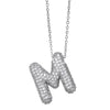Wholesale Pendant Necklace Copper Goldplated Letter Hip Hop Ochain