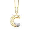 Wholesale Pendant Necklace Copper Goldplated With Letter Pattern Pearl Chain Minimalist Style Unisex