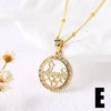 Wholesale Pendant Necklace Copper Heart Shape Electroplating Simple Style For Women