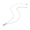 Wholesale Pendant Necklace Copper Inlaid Zircon Alloy With Micro Inlay English Letter Design Ochain