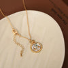 Wholesale Pendant Necklace Copper 18K Gold Plated Constellation Vintage Casting For Women