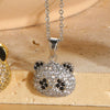 Wholesale Pendant Necklace Copper Mixed Gem Inlay Animal Zodiac Micro Inlay Ochain For Women
