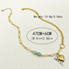Wholesale Pendant Necklace Geometric Love Heart Shape Titanium Steel 14K Gold Electroplated Women's Jewelry