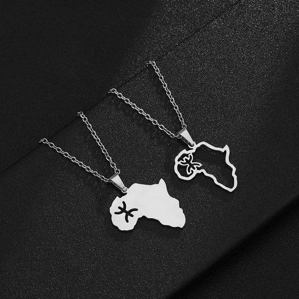 Wholesale Pendant Necklace Geometric Stainless Steel Electroplating Unisex