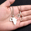 Wholesale Pendant Necklace Geometric Stainless Steel Electroplating Unisex