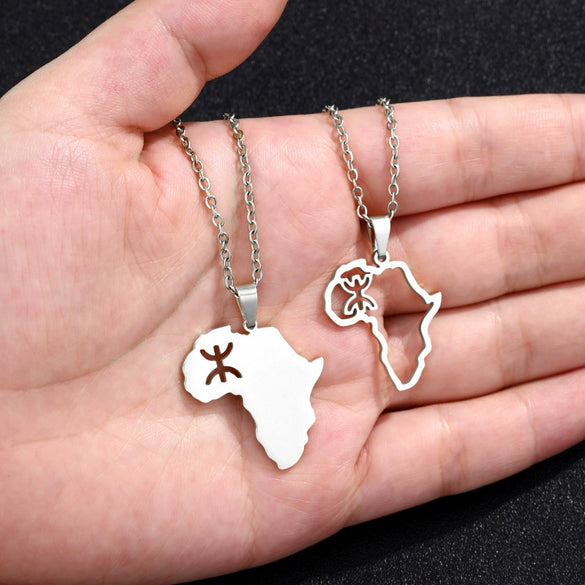 Wholesale Pendant Necklace Geometric Stainless Steel Electroplating Unisex