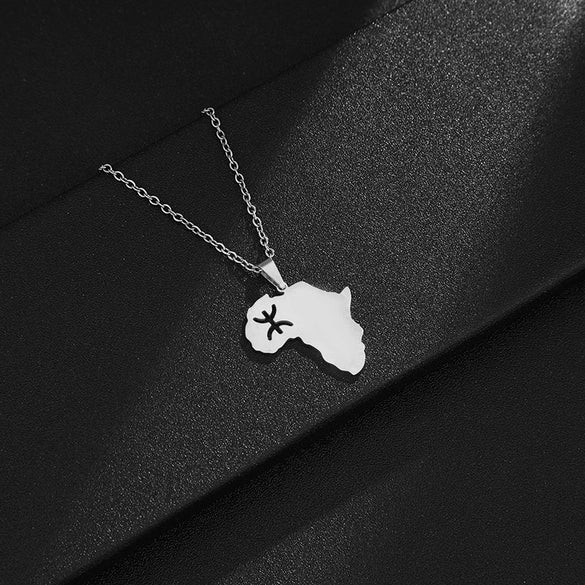 Wholesale Pendant Necklace Geometric Stainless Steel Electroplating Unisex