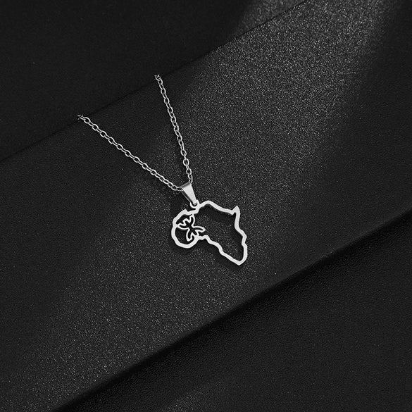 Wholesale Pendant Necklace Geometric Stainless Steel Electroplating Unisex