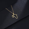 Wholesale Pendant Necklace Geometric Stainless Steel Electroplating Unisex