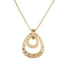 Wholesale Pendant Necklace Gold Plated Copper Geometric Style For Women