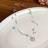 Wholesale Pendant Necklace Handmade Artificial Crystal And Shell Animal Zodiac Clavicle Chain For Women Vacation Style