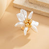 Wholesale Pendant Necklace Imitation Pearl Flower Handmade