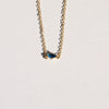 Wholesale Pendant Necklace Organic Glass Marquise Zircon Copper Ochain Electroplating Geometric Fashion Unisex