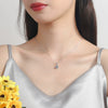 Wholesale Pendant Necklace S925 Sterling Silver Moissanite The Crown Pattern Women's Classic Six Claw Style